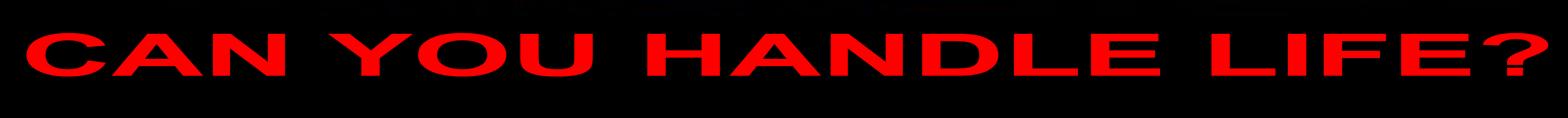 Can You Handle Life?